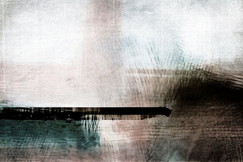 Beach with dunes by Mad Dog Art