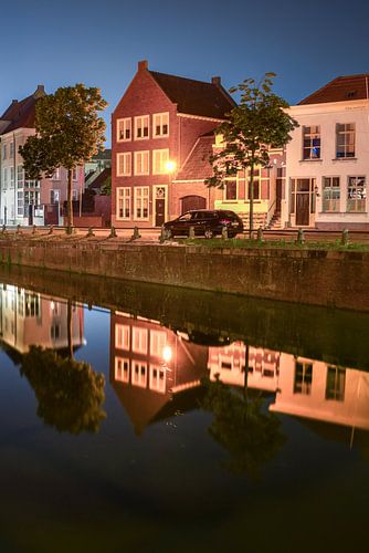Bergen op Zoom at night