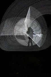 Lightpainting by Jamie Elbersen