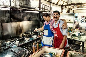 Thailand, Stadt Phuket, Straßenrestaurant