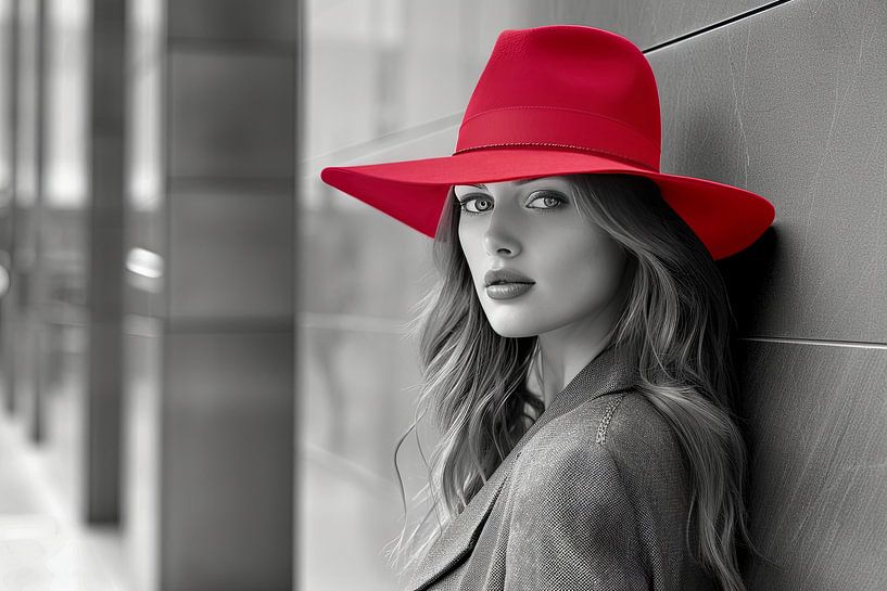 portrait fantaisie femme par Egon Zitter