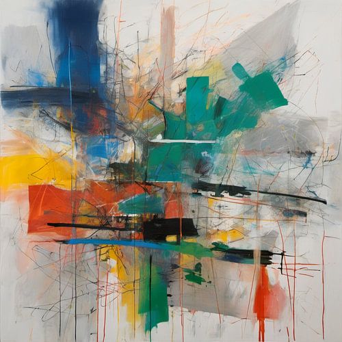 Abstract Expressionism - Painting Print 02