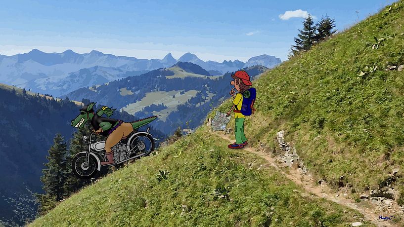 Une rencontre qui ne peut être décrite par HEUBEERE Cartoons