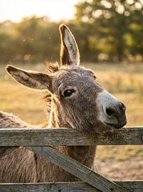 Donkey Portrait by Markus Gann