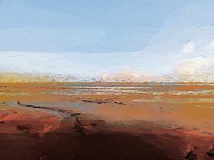 Landschaft – Sand und Schlamm.