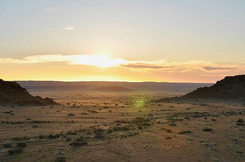 Afrikaanse zonsondergang