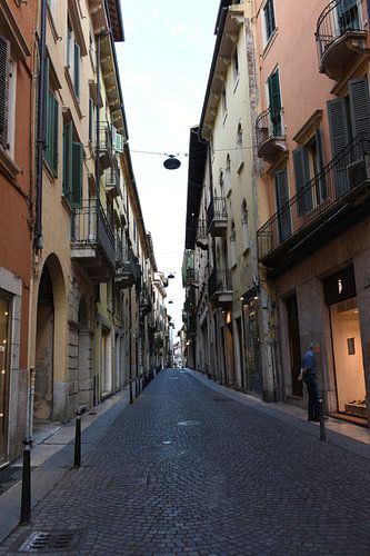 Vérone une rue en Italie