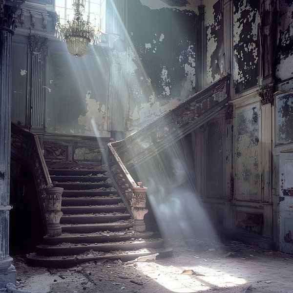 Abandoned villa by Poster Art Shop
