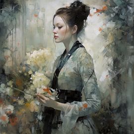 Klassisches Porträt "Romanze" von Studio Allee