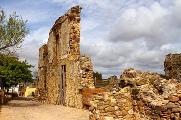 Ruine du château de San Antonio, Andalousie, Espagne