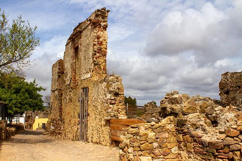 Castle ruins San Antonio, Andalusia, Spain