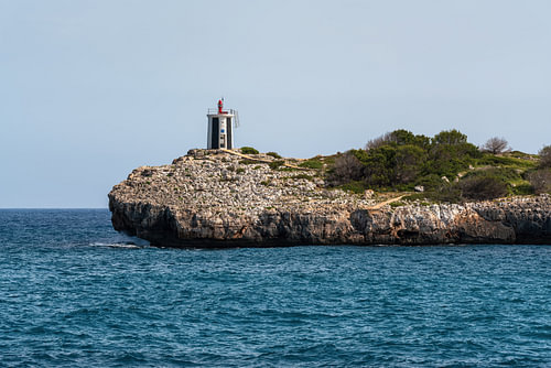 Far d’es Morro de Sa Carabassa Lighthouse near Porto Cristo