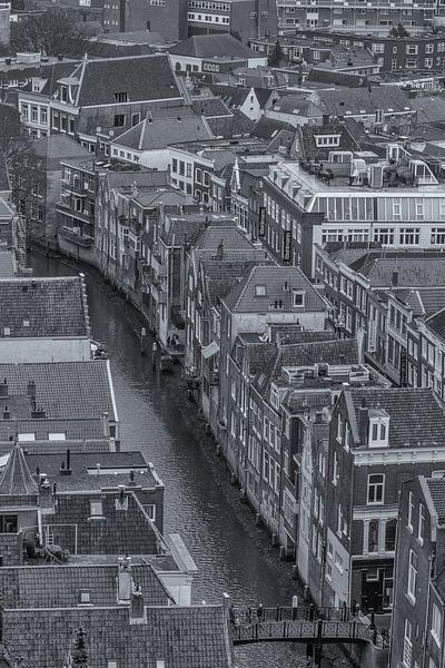Uitzicht vanaf de Grote Kerk in Dordrecht van Tux Photography