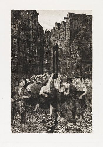 De Carmagnole, KÄTHE KOLLWITZ, 1901