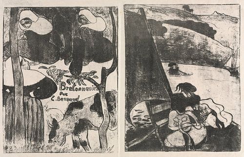 Emile Bernard - Les Bretonneries (1889)