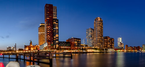 Kop van Zuid district in Rotterdam