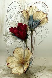 Blumenpracht in eleganten Linien
