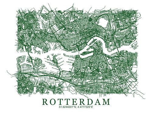 Rotterdam Plattegrond Groen