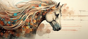 Peinture du cheval sur Art Merveilleux