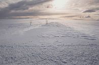 sneeuwlandschap in noorwegen, scandinavie van Marije Baan thumbnail