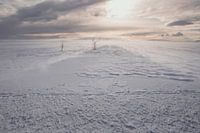 Schneelandschaft in Norwegen, Skandinavien
