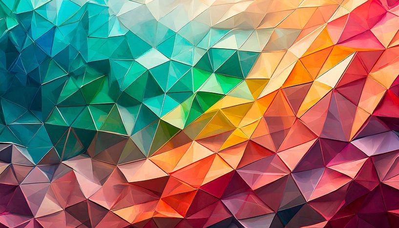 Kleuren met patronen en vormen van Mustafa Kurnaz