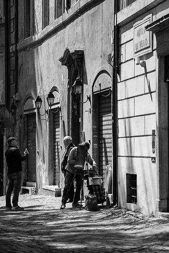 Rome black and white photography