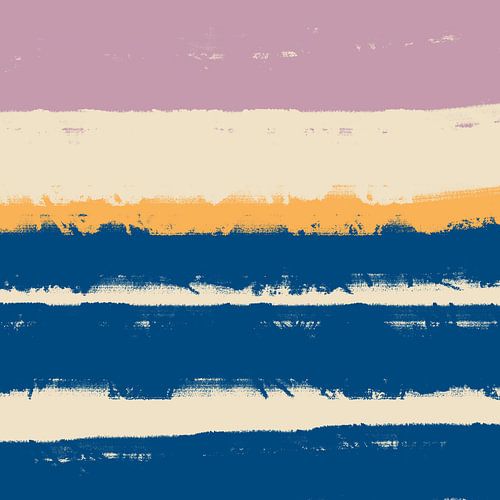 Dromenland. Heldere pastels. Nieuw begin kleurrijk landschap I