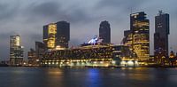 Oasis of the Seas in Rotterdam bei Sonnenaufgang von Maurice Verschuur Miniaturansicht