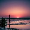 Zonsopgang op Texel van Karin van Rooijen Fotografie