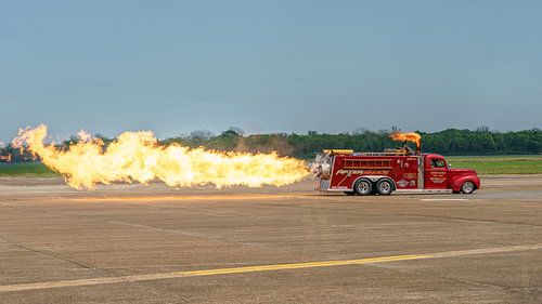 Aftershock jet truck. van Jaap van den Berg