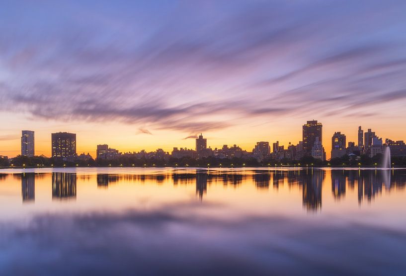 Sunrise Central Park New York City - USA by Marcel Kerdijk