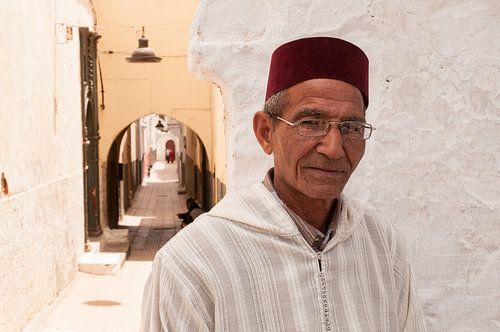 Portrait d'un homme, Rabat, Maroc