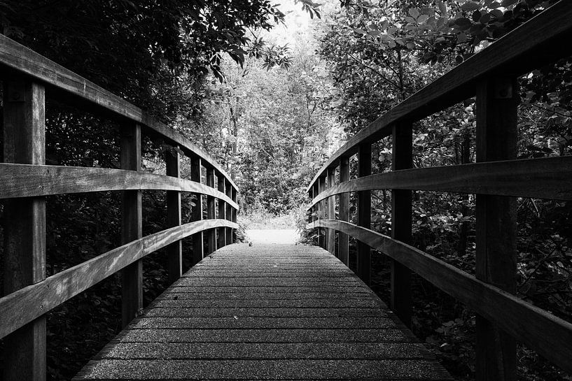 Er is altijd licht aan het einde van de..... brug van Fotografie Jeronimo