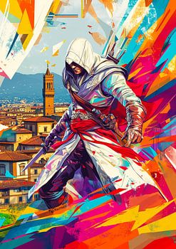 Pop Art Assassin: The Colors of Stealth and Style
