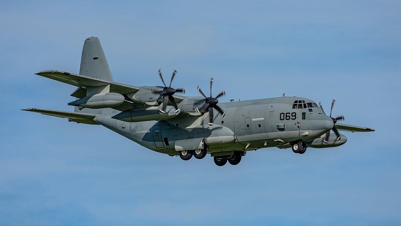 U.S. Marine Corps Lockheed Martin KC-130J Hercules. by Jaap van den Berg