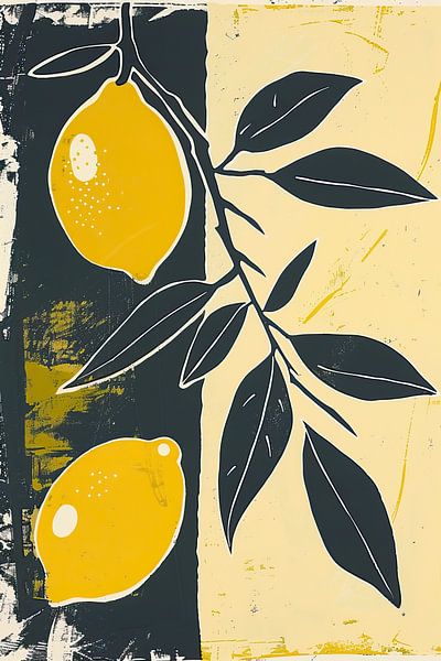 Radiant lemons by Thea
