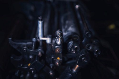 Machine dans une imprimerie