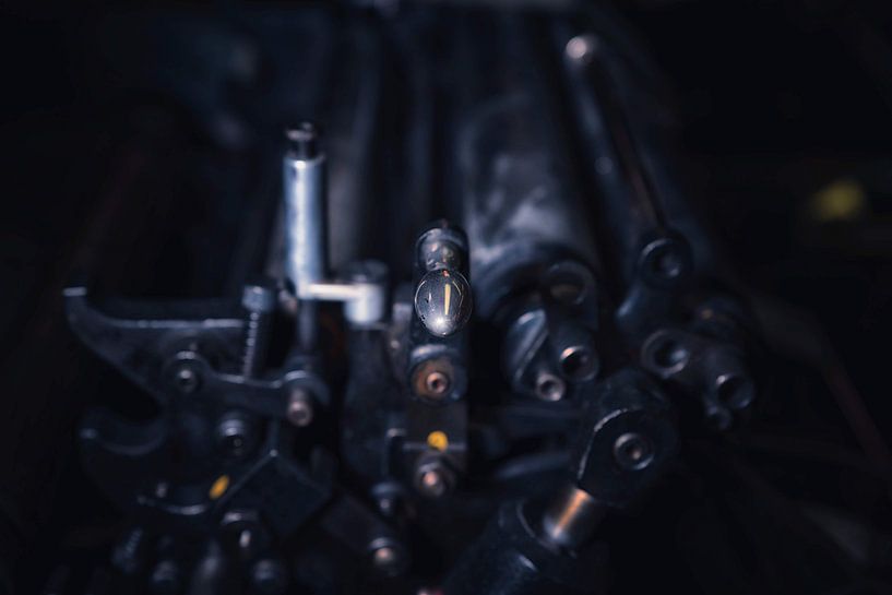 Machine in a print shop by Paul Zoetemeijer Fotografie