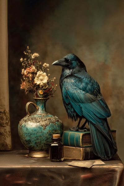 Vintage Raven by Preet Lambon