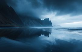 Geheimnisvolle Bucht, dramatischer Ozeanblick