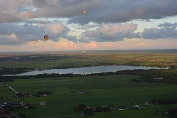 Foto luchtballon van Nico Feenstra