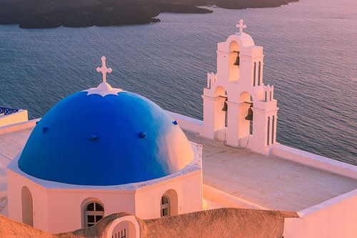 Aghioi Theodoroi kerk in Firostefani, Santorini