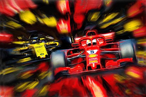 Deutscher Doppelpack - Vettel und Hülkenberg