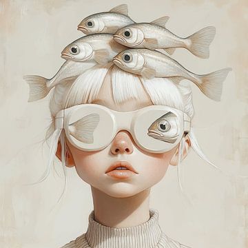Perlenfisch von Mirjam Duizendstra