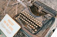Poëzie op een vintage typemachine op Ibiza van Diana van Neck Photography thumbnail