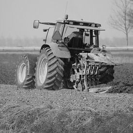 Oude trekker van Stefan Muller