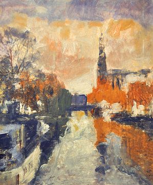 Prinsengracht, Amsterdam sur Nop Briex