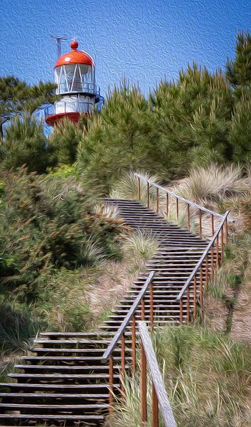 Der Leuchtturm von Vlieland von Scarlett Bus