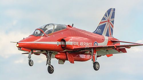 L'un des neuf Red Arrows.
